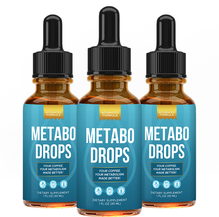3 BOTTLES Metabo Drops